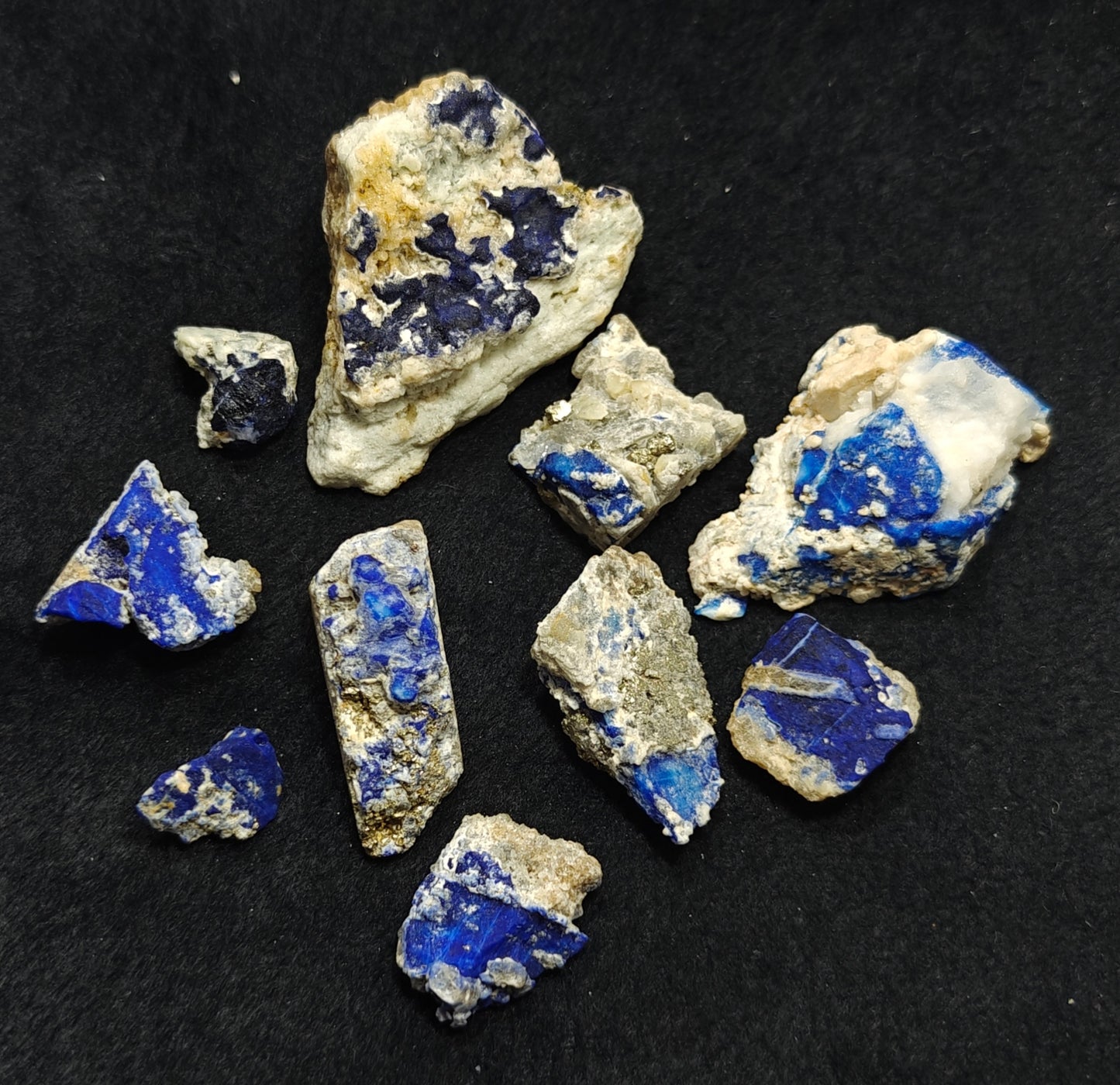 Lazurite sodalite collection 225 grams