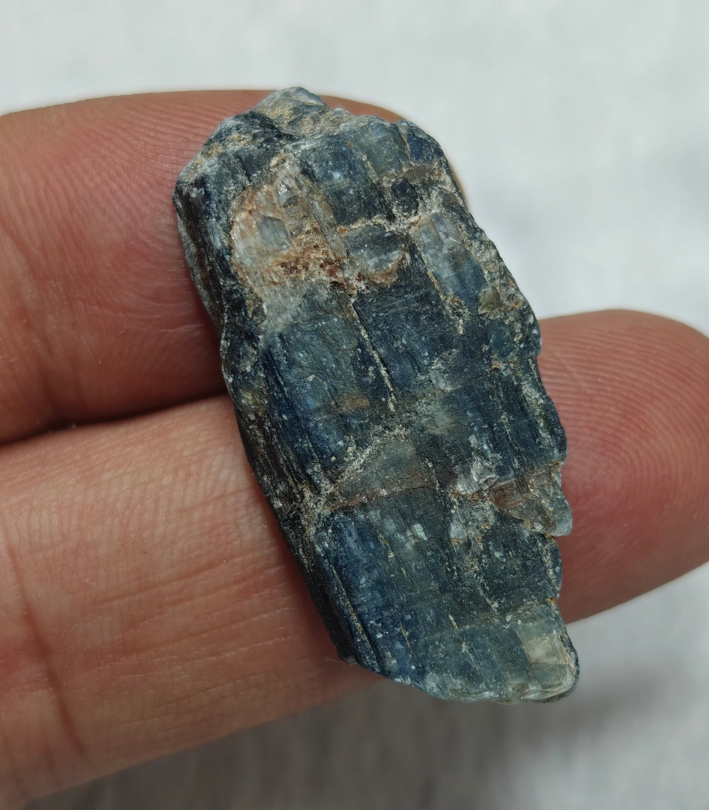 Natural blue kyanite crystal 12 grams