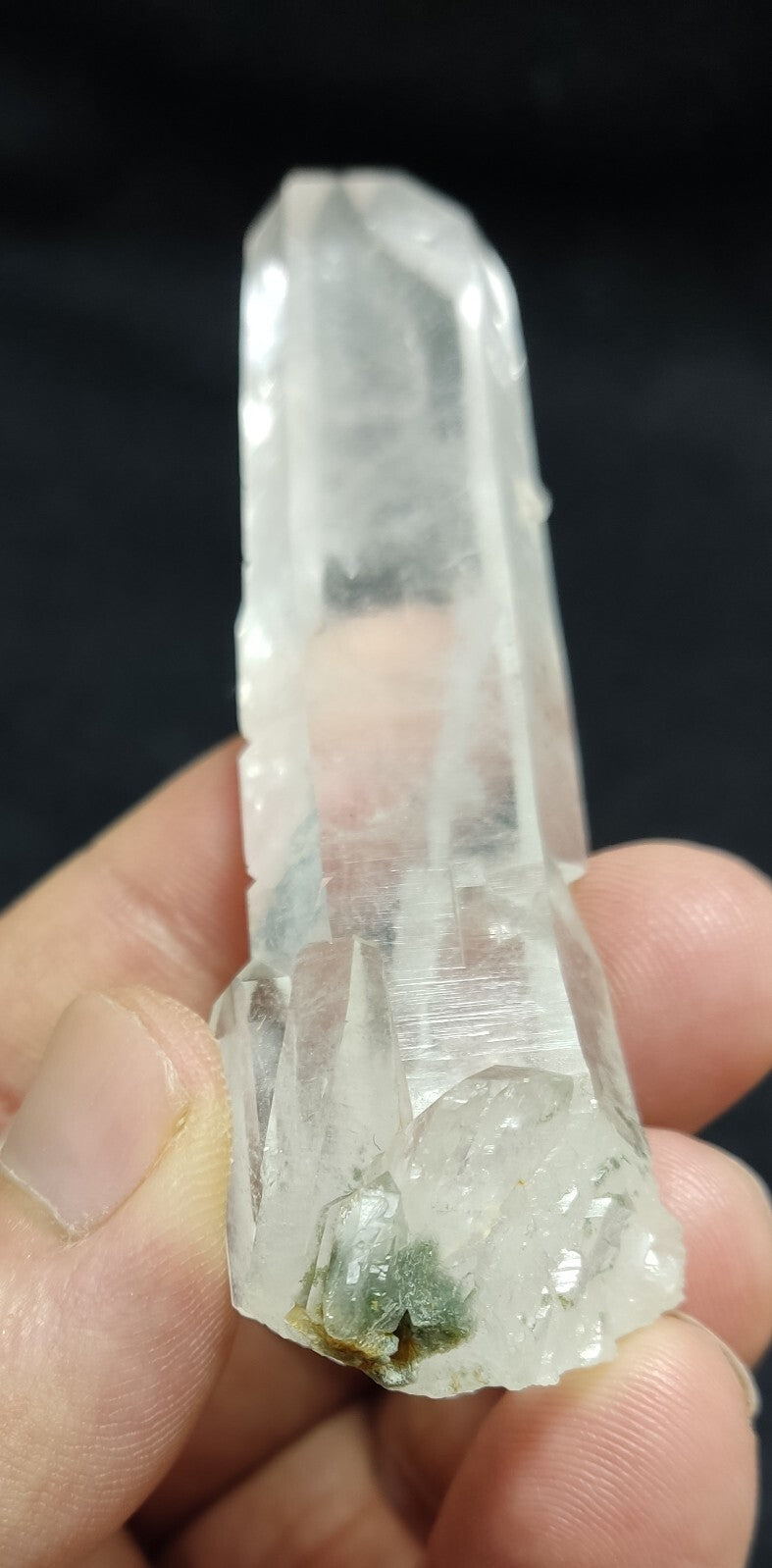 An Aesthetic terminated faden Quartz crystal 58 grams