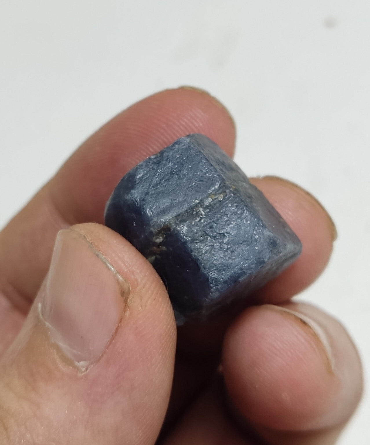 An aesthetic specimen of terminated sapphire crystal 20 grams