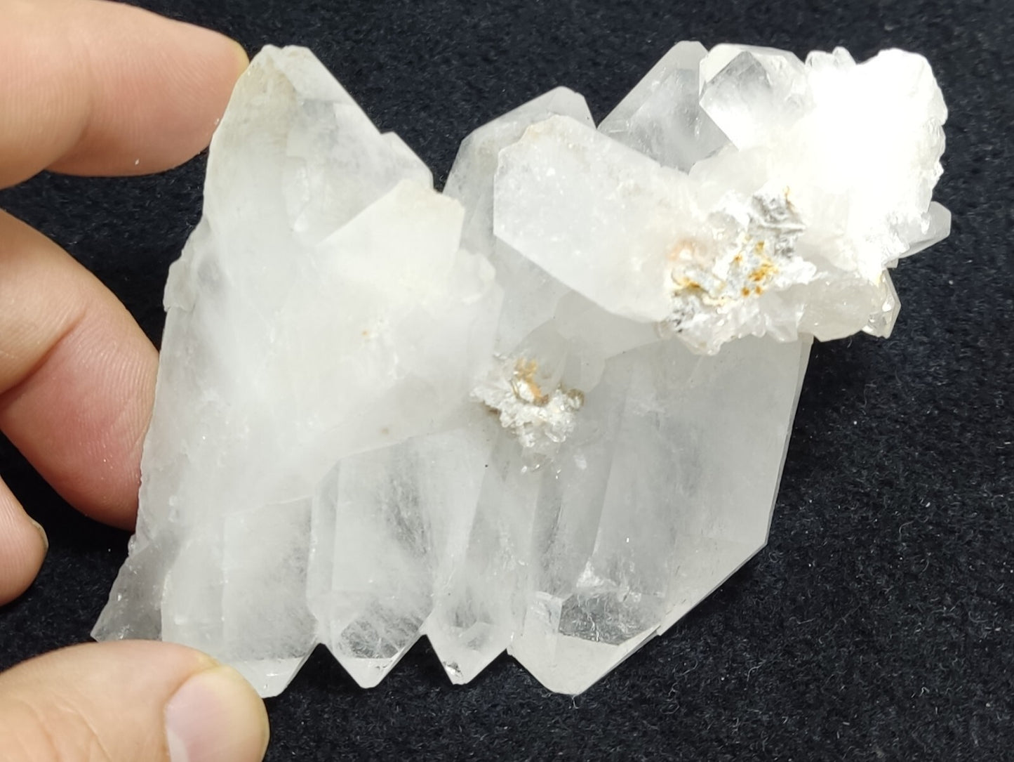 An Aesthetic terminated faden Quartz crystal specimen 186 grams