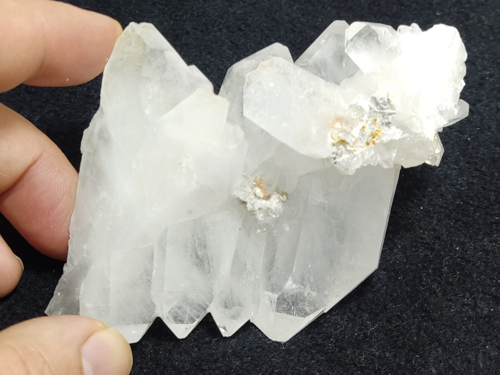 An Aesthetic terminated faden Quartz crystal specimen 186 grams