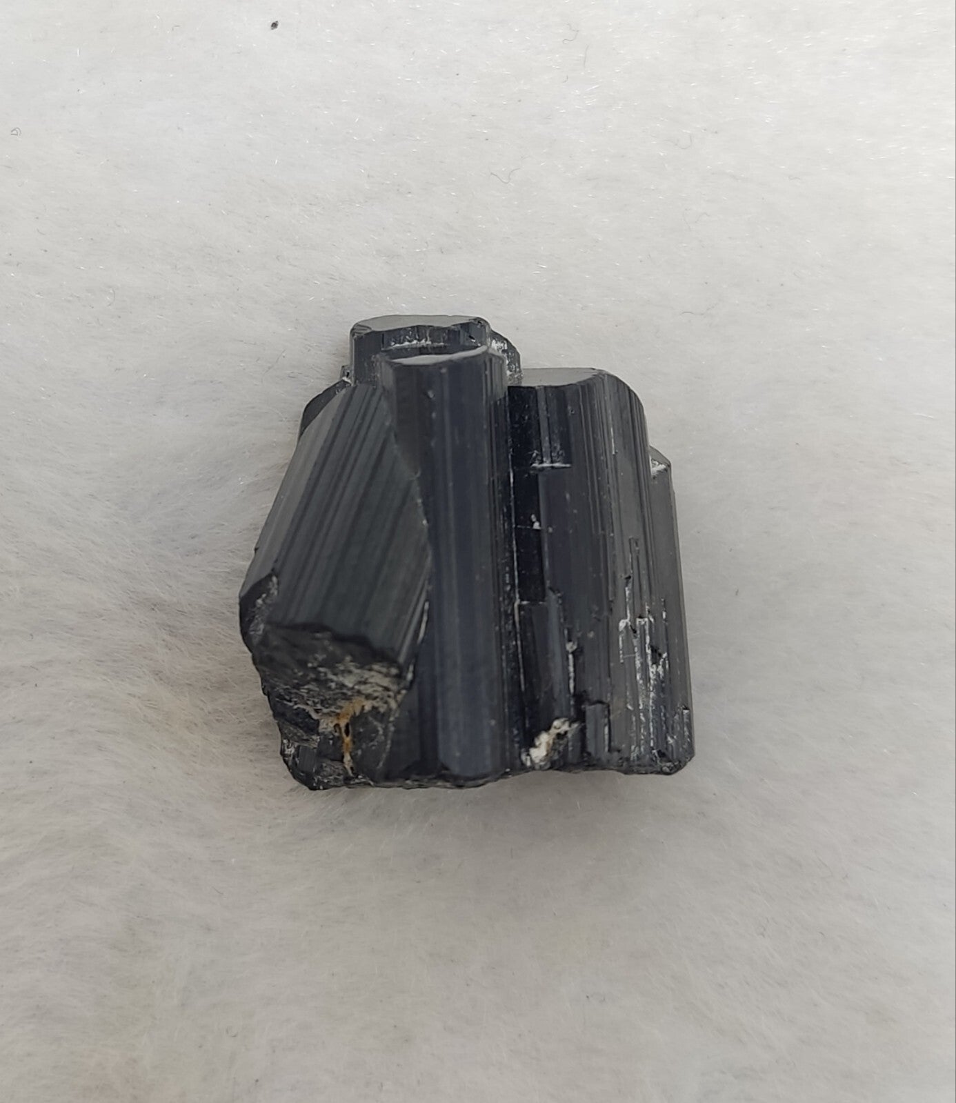An amazing specimen of black tourmaline cluster 15 grams