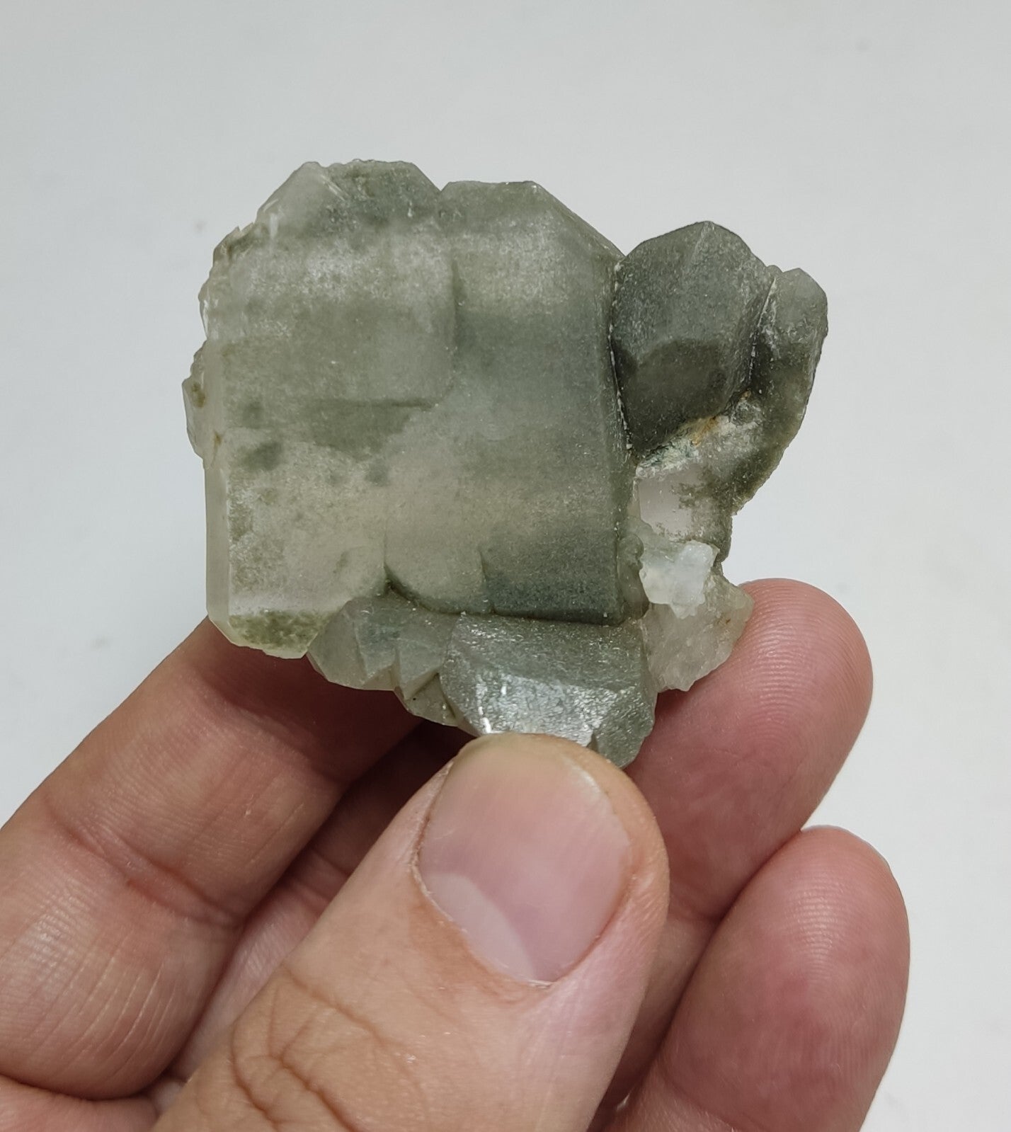 An Aesthetic Natural beautifully terminated Chlorite Quartz specimen 57 grams