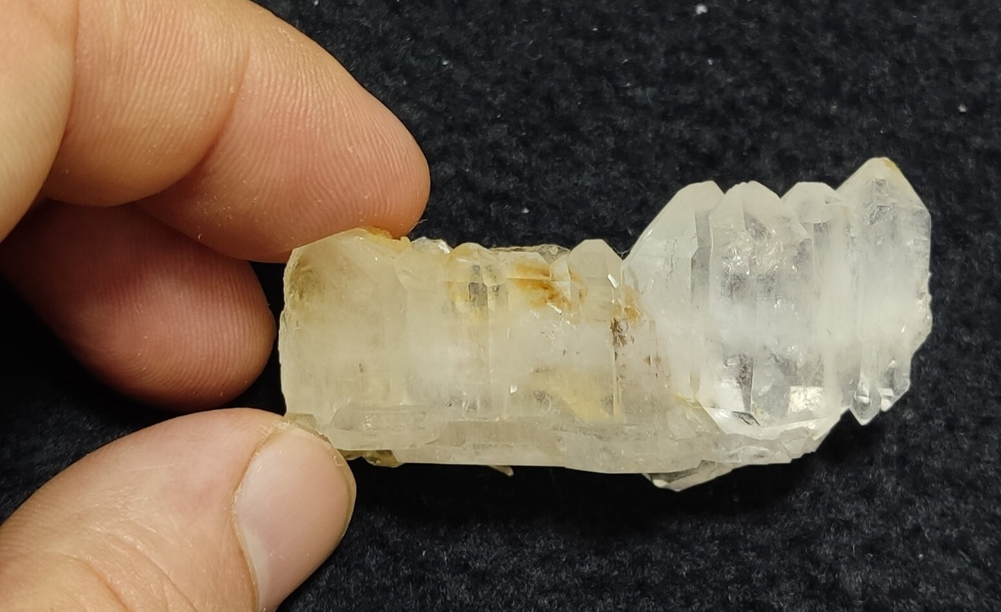 An Aesthetic Natural beautifully terminated Faden Quartz specimen 25 grams