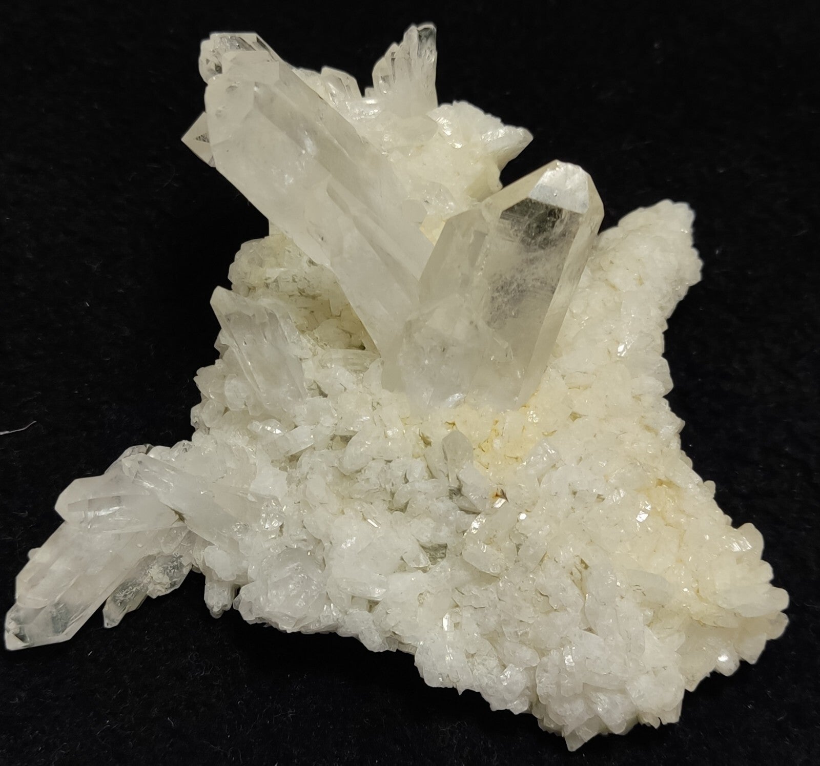 An Aesthetic terminated specimen of faden Quartz on matrix 105 grams