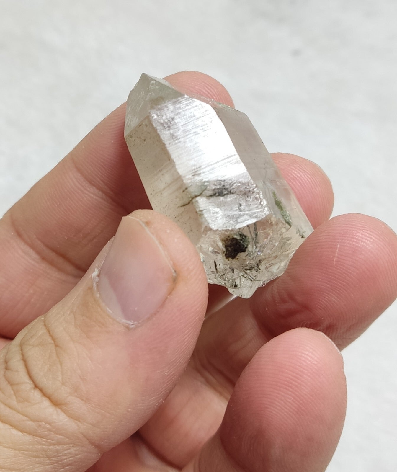An Aesthetic terminated Quartz crystal 26 grams