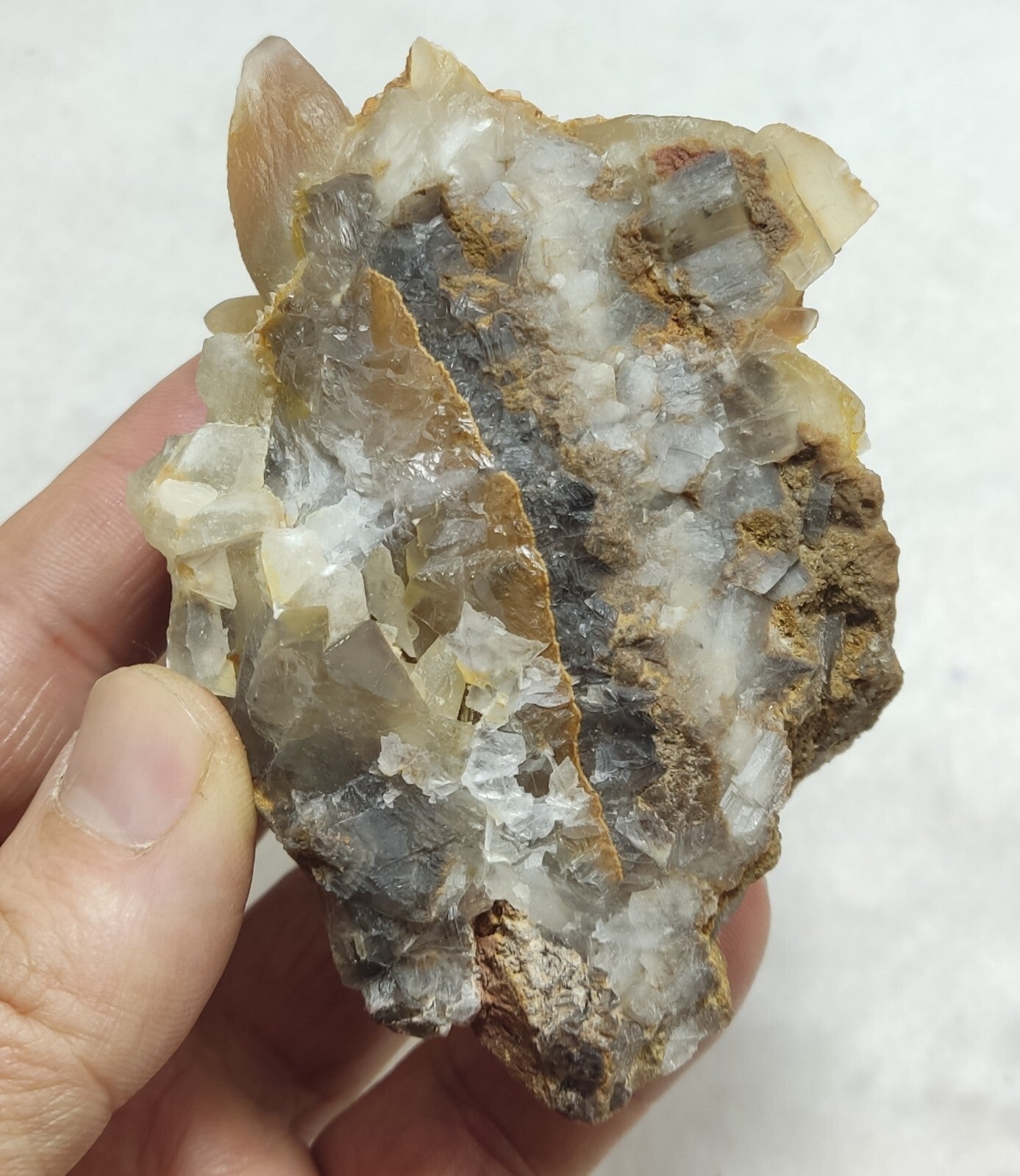 An amazing specimen of calcite 332 grams