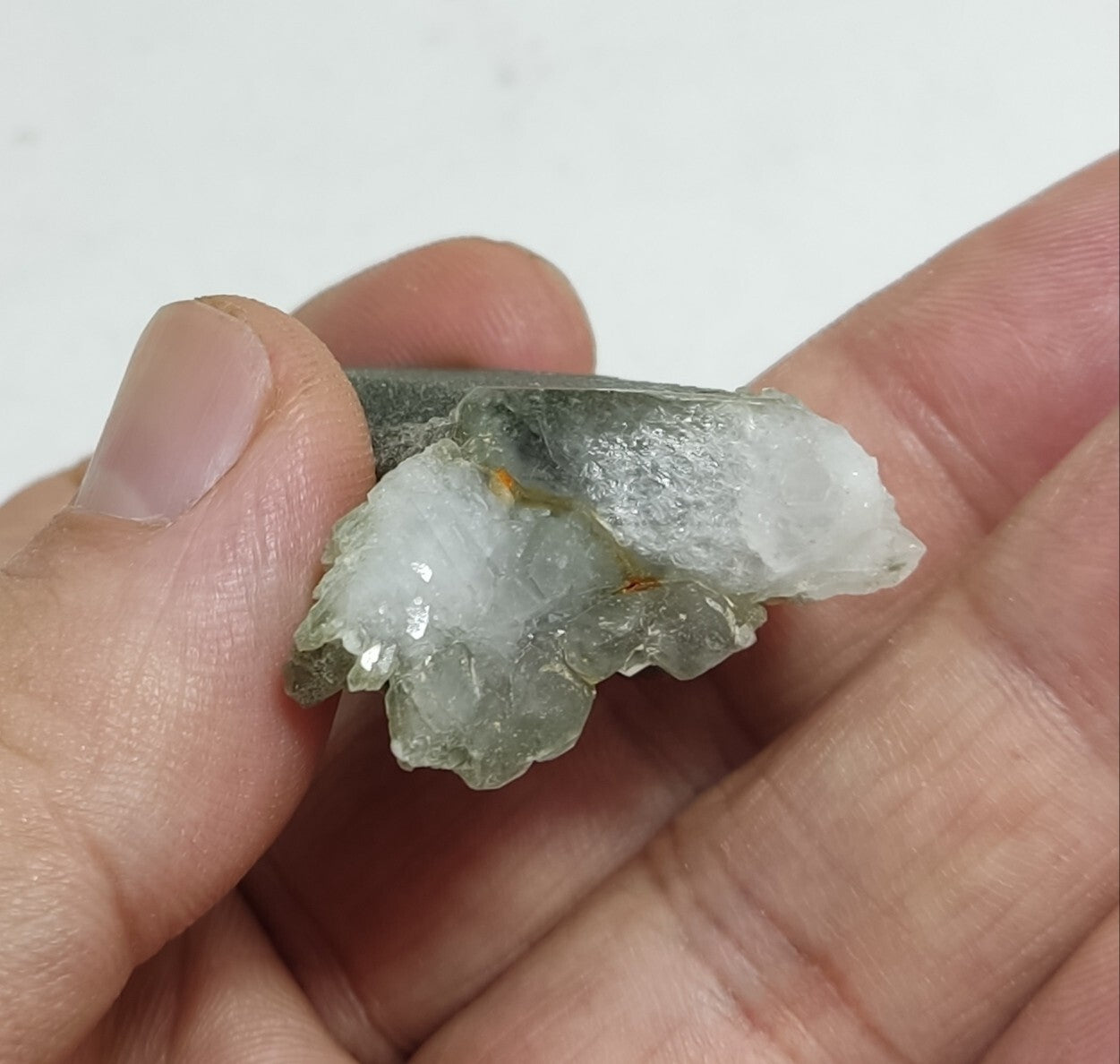 An Aesthetic Natural beautifully terminated Chlorite Quartz crystal 23 grams