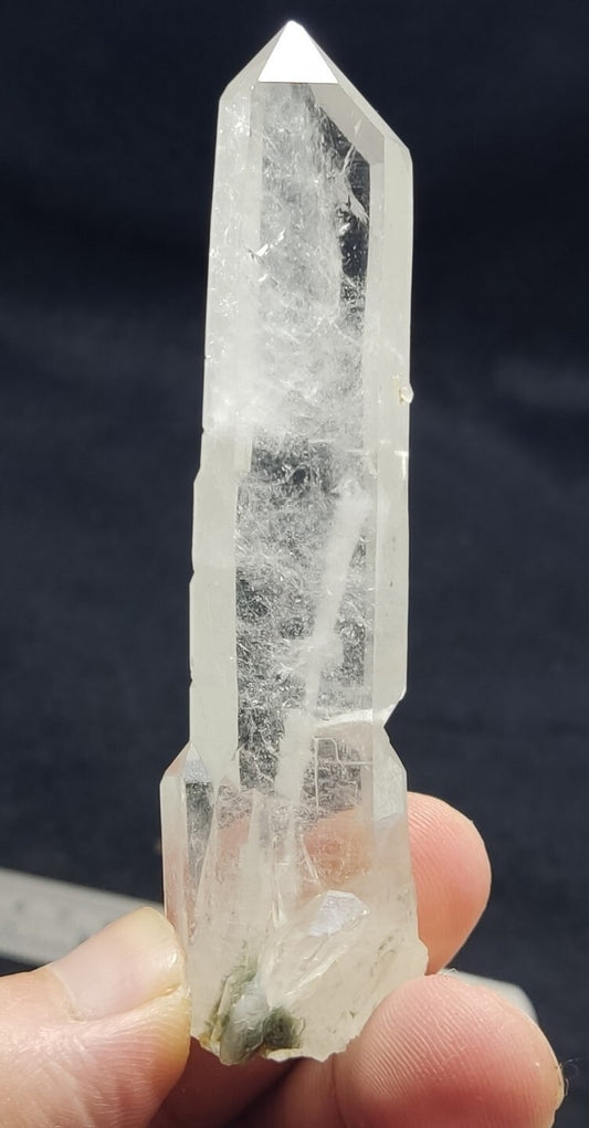 An Aesthetic terminated faden Quartz crystal 58 grams