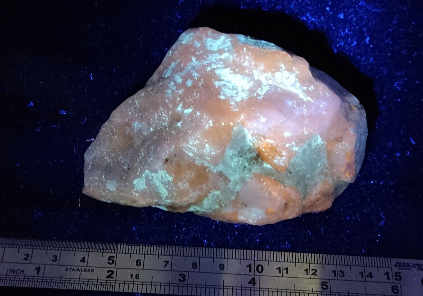 An Aesthetic Natural beautiful rough Hackmanite specimen 414 grams