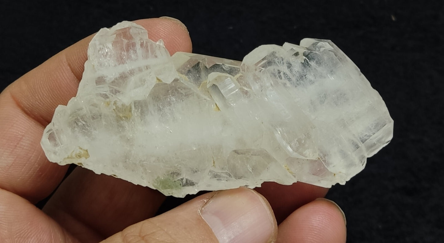 An Aesthetic Natural Faden Quartz cluster 65 grams