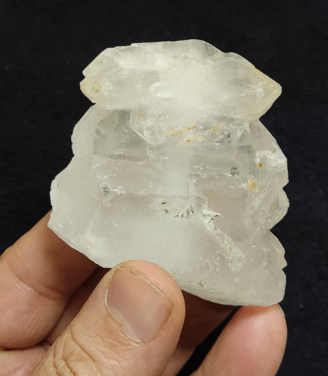 An Aesthetic terminated faden Quartz specimen 117 grams