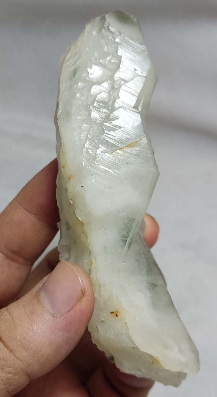 An Aesthetic Natural beautifully terminated Chlorite Quartz specimen 173 grams