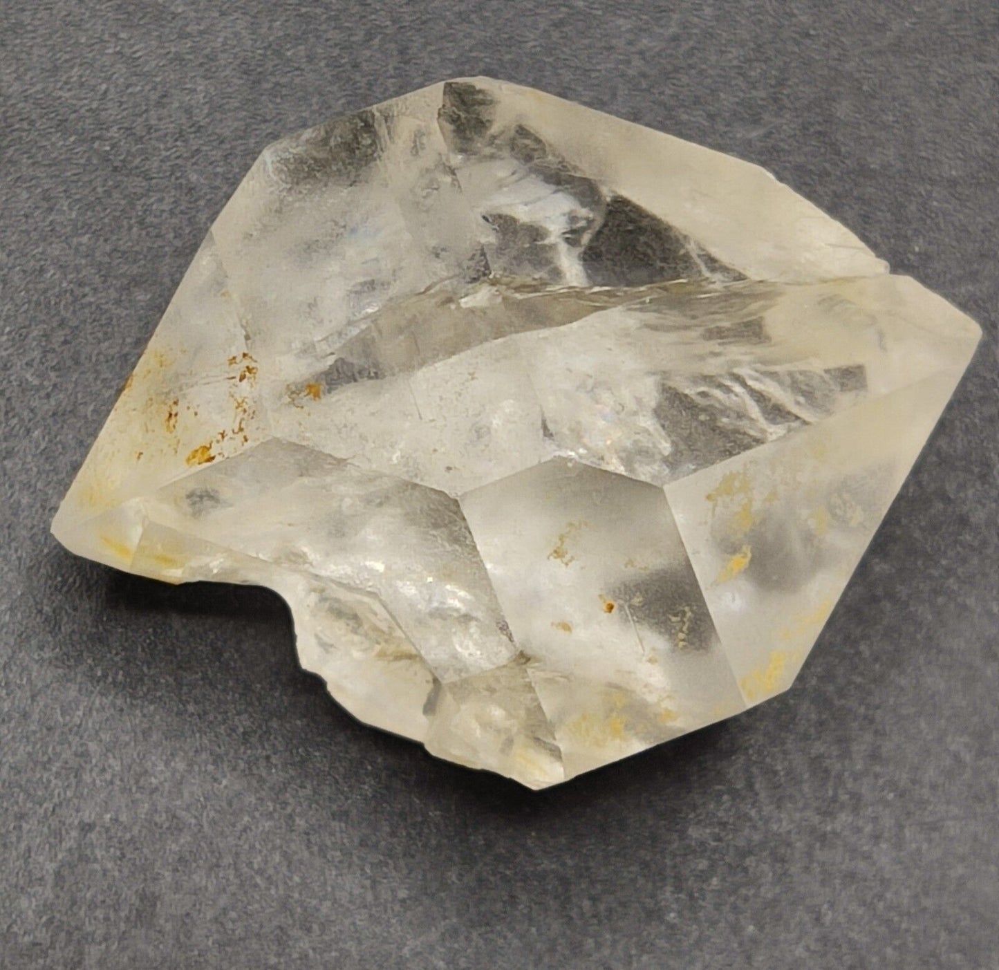 An Aesthetic gemmy double terminated Quartz crystal 33 grams