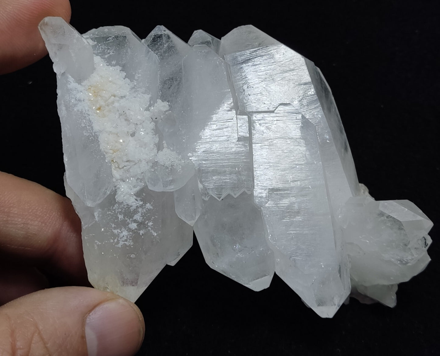 An Aesthetic terminated faden Quartz crystal specimen 186 grams