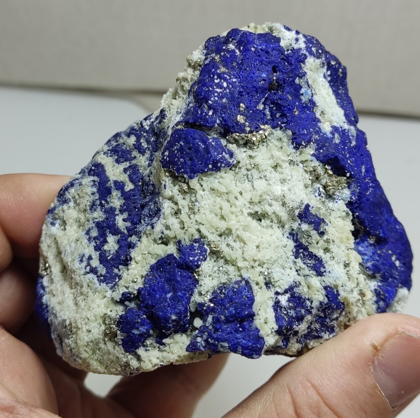 An Aesthetic specimen of Lazurite 480 grams