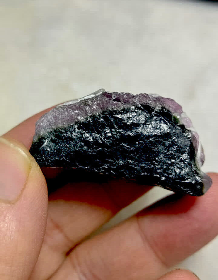 Natural Multicolor Tourmaline Specimen 47 Grams.