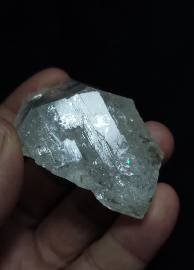 Natural Bended Quartz  70 Grams.