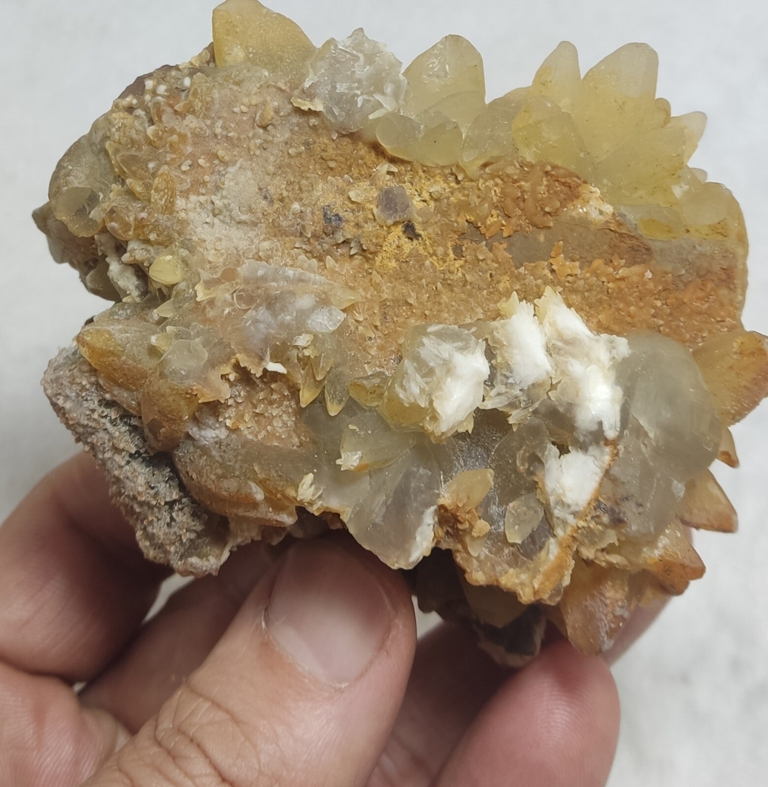An amazing specimen of calcite 294 grams