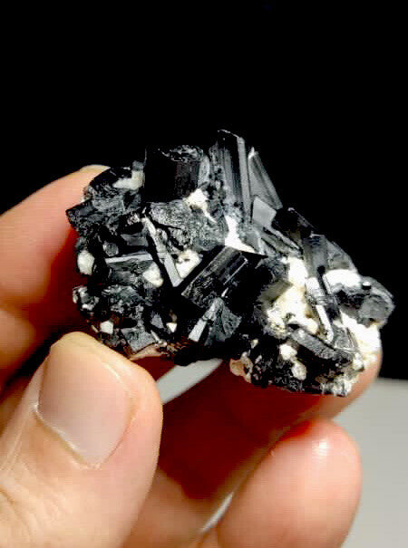 Black tourmaline cluster 38g, 5x3x2cm