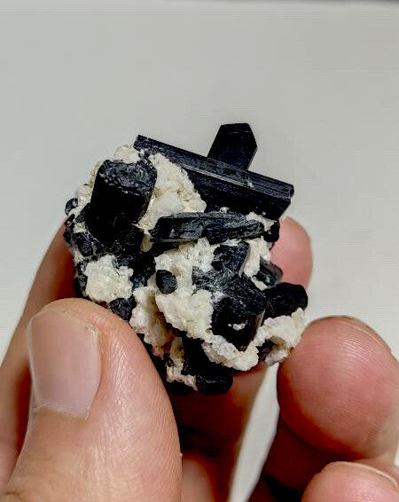 Black Tourmaline cluster