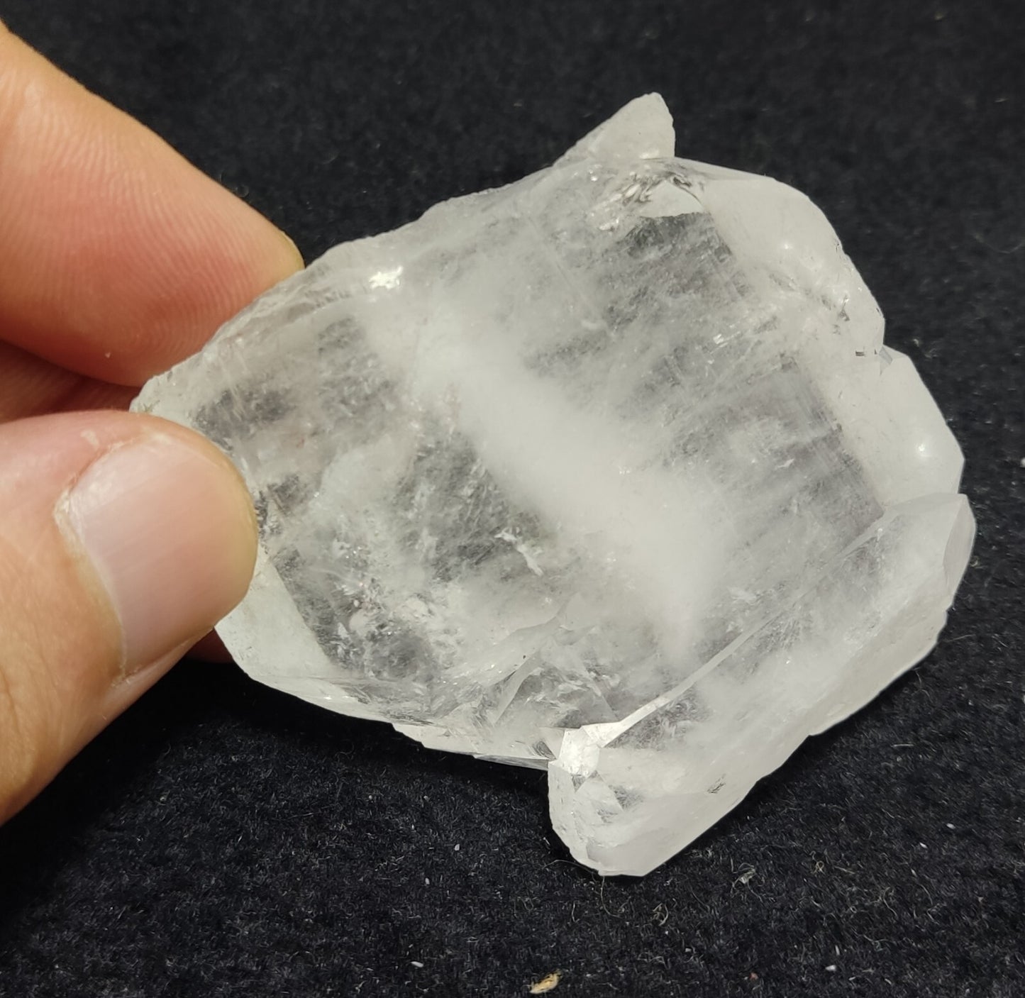 An Aesthetic terminated faden Quartz specimen 81 grams