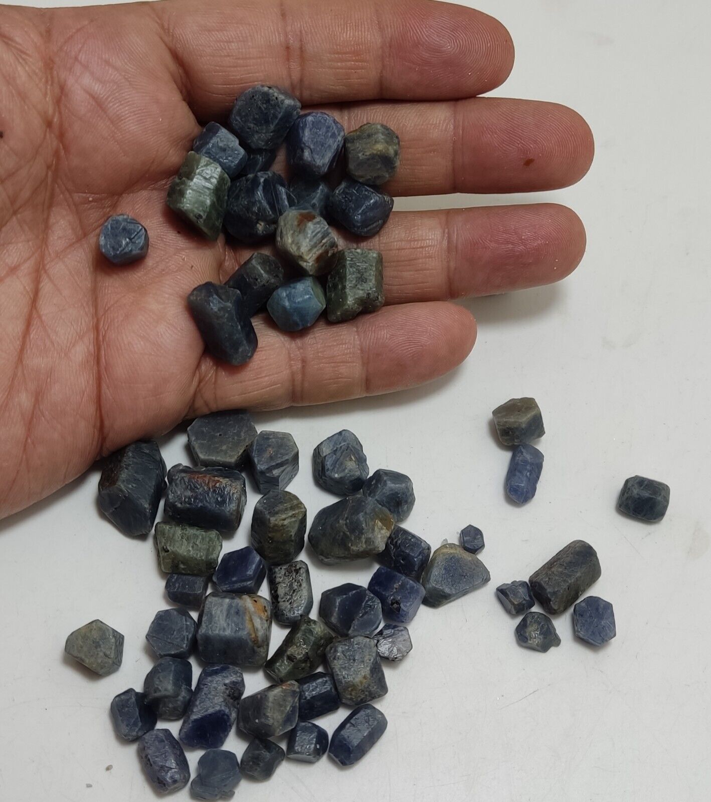 125 grams sapphire crystals