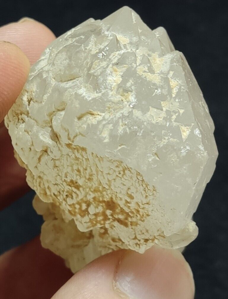 An Aesthetic Natural terminated etched Quartz cluster 121 gram