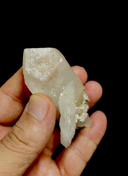 Double Terminated Quartz crystal 83g