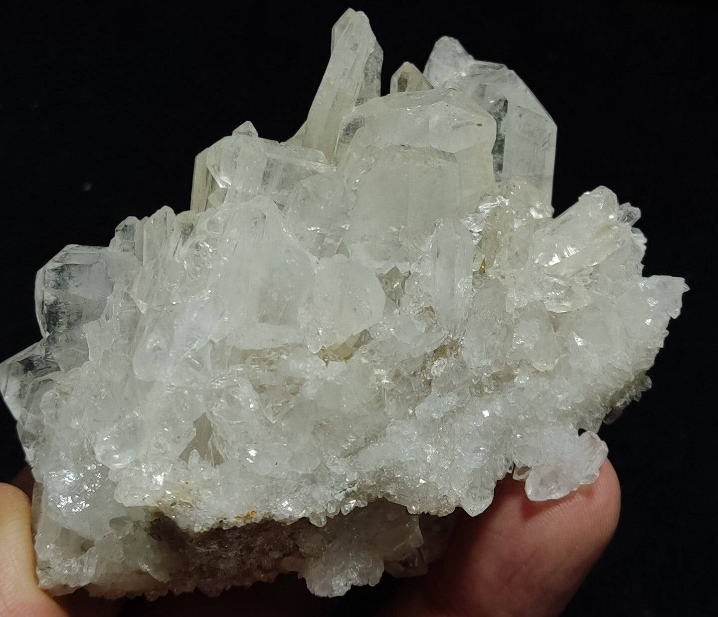 Faden Quartz Cluster With Brookite Inclusions 211 grams