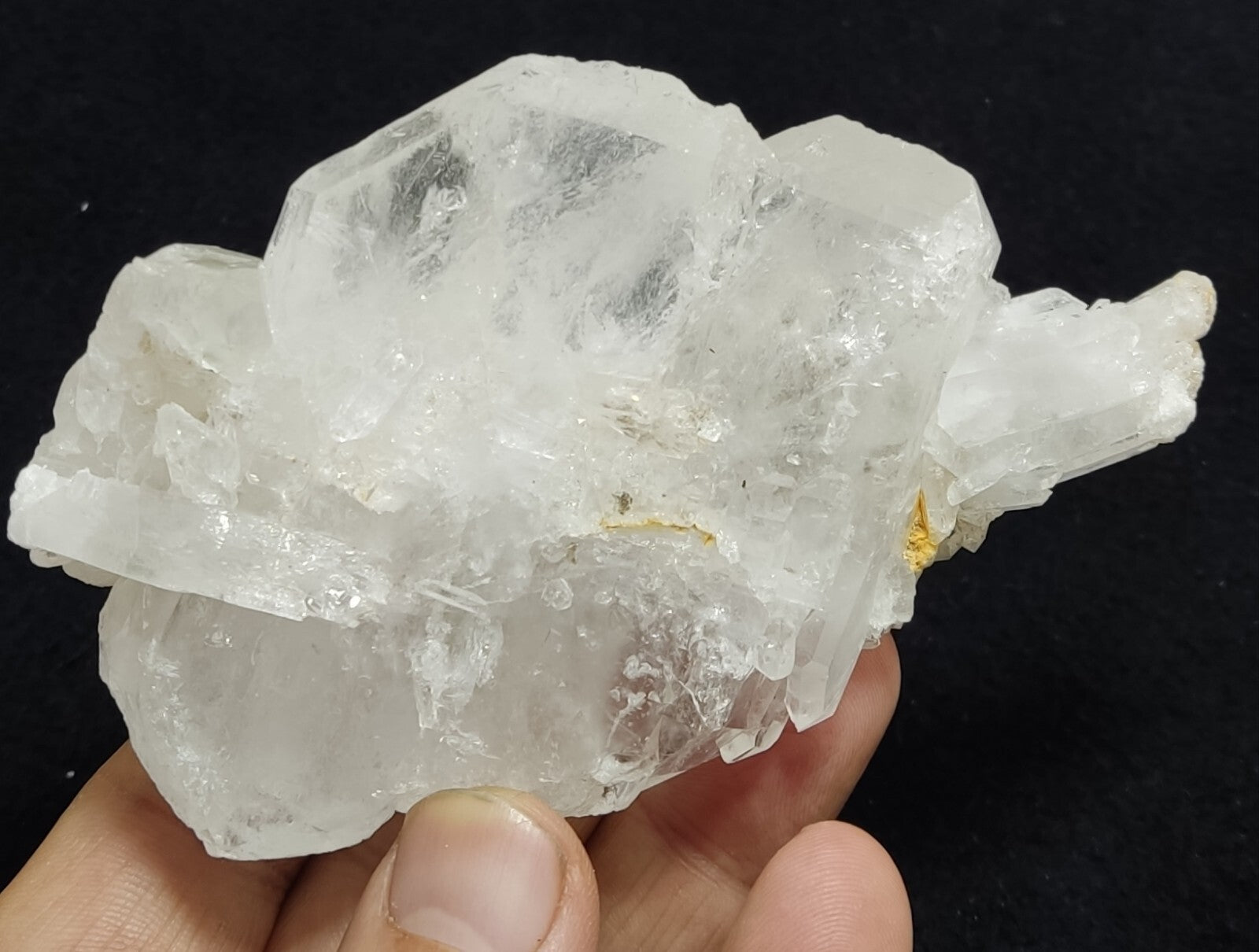An Aesthetic terminated faden Quartz crystal specimen 223 grams