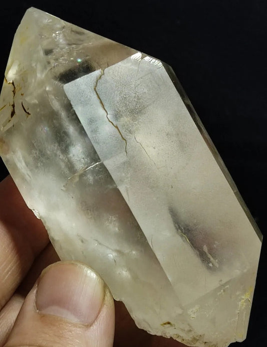 An Aesthetic terminated specimen of Quartz crystal 246 grams
