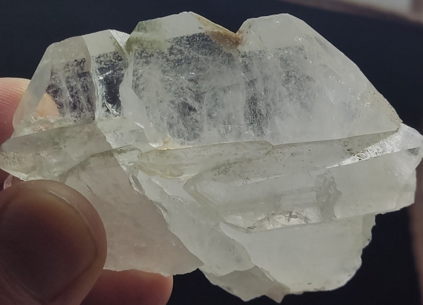 An Aesthetic Natural beautifully terminated faden Quartz specimen 94 grams