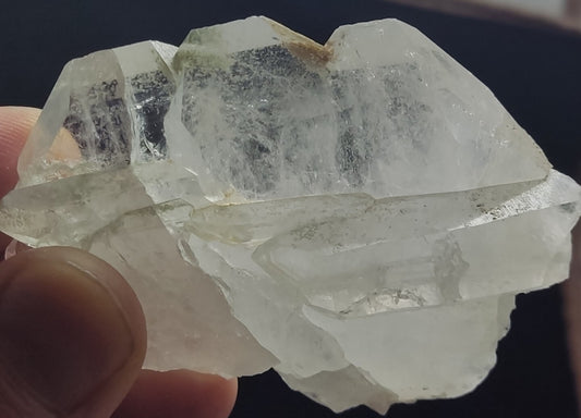 An Aesthetic Natural beautifully terminated faden Quartz specimen 94 grams