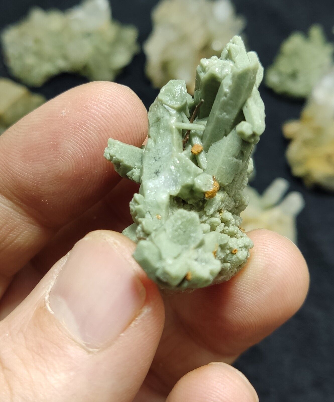 480 grams Chlorite Quartz crystals