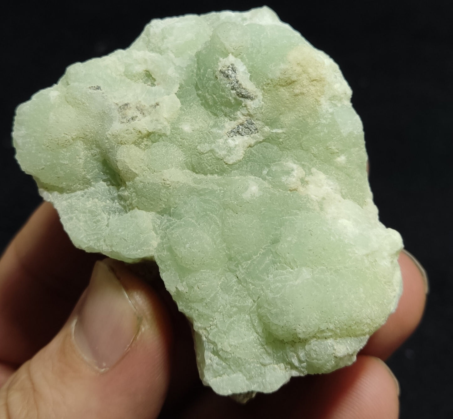 An amazing specimen of prehnite 105 grams