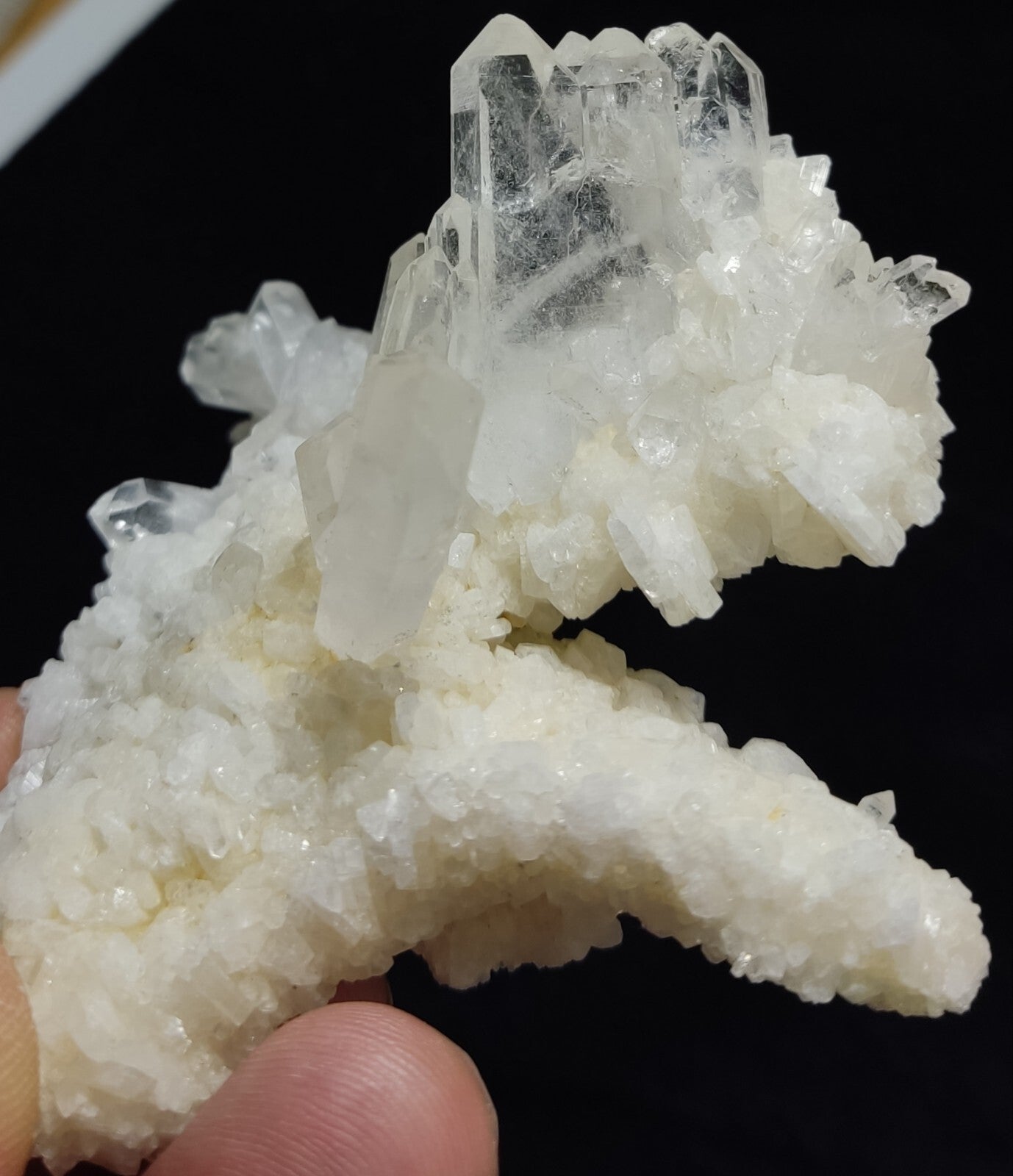 An Aesthetic terminated specimen of faden Quartz on matrix 105 grams