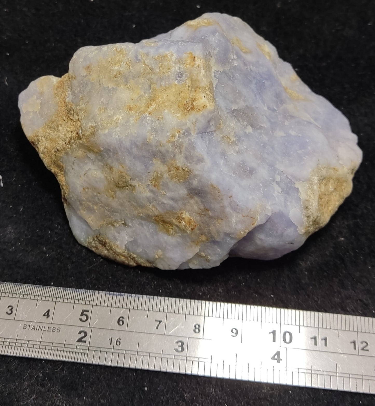 An Aesthetic Natural beautiful rough Hackmanite specimen 344 grams