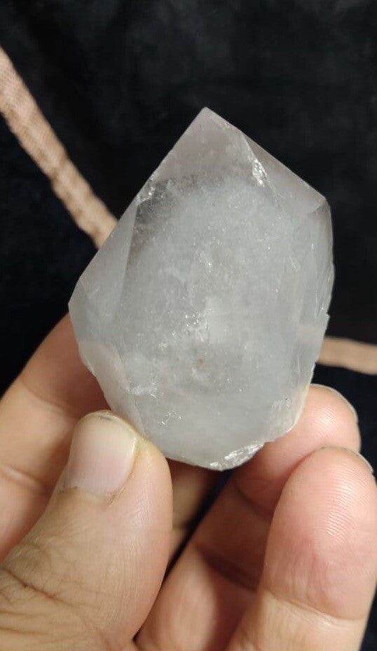 Natural Smoky Phantom Quartz Crystal 91 Grams.