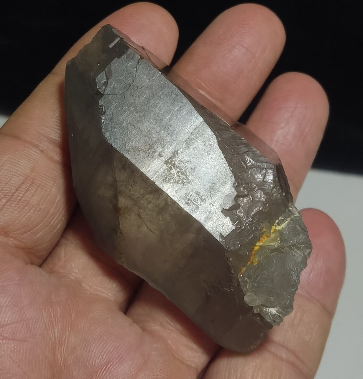 An Aesthetic Naturally terminated specimen of Smoky Quartz 98 grams