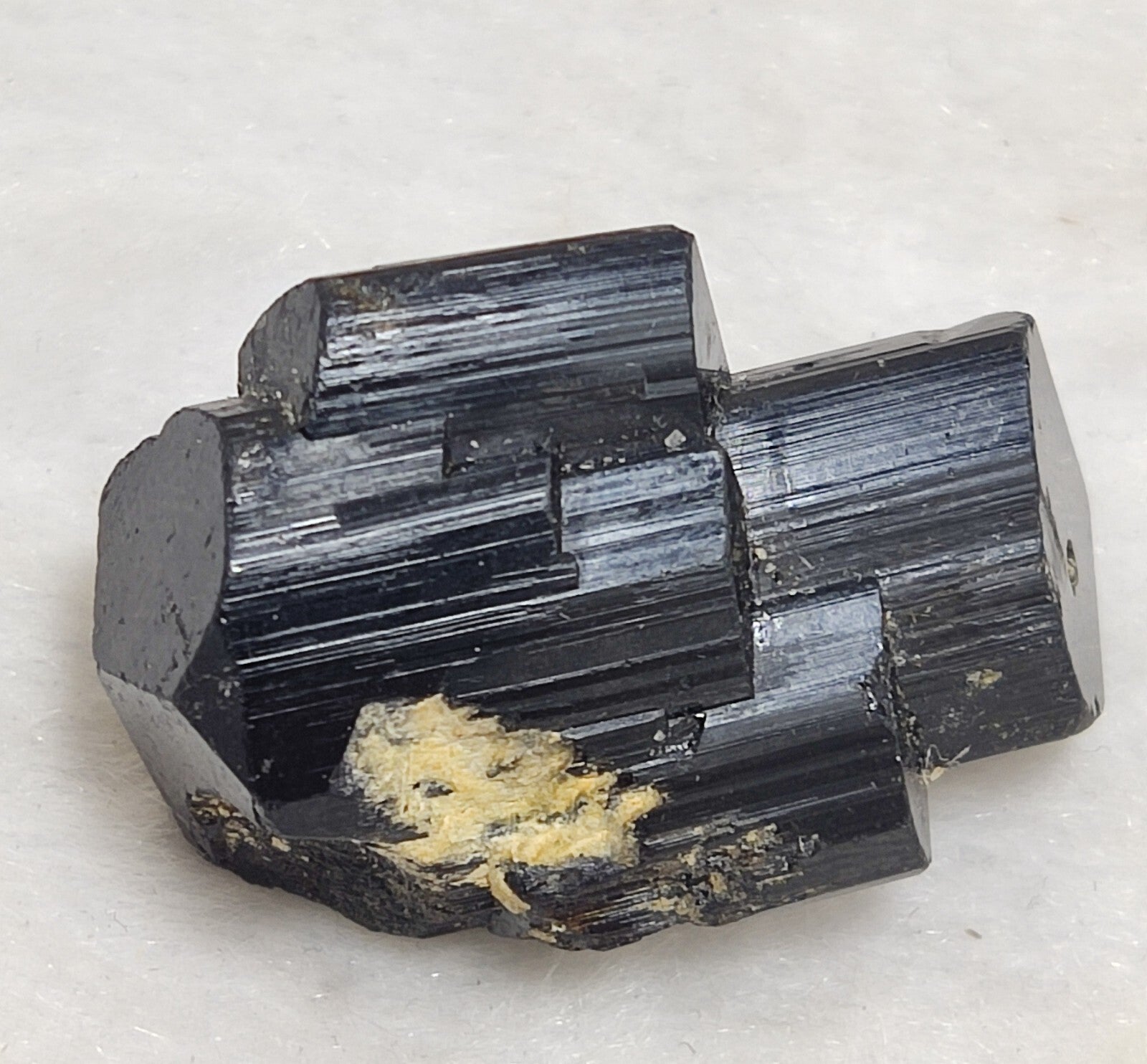 An amazing specimen of black tourmaline crystal 15 grams