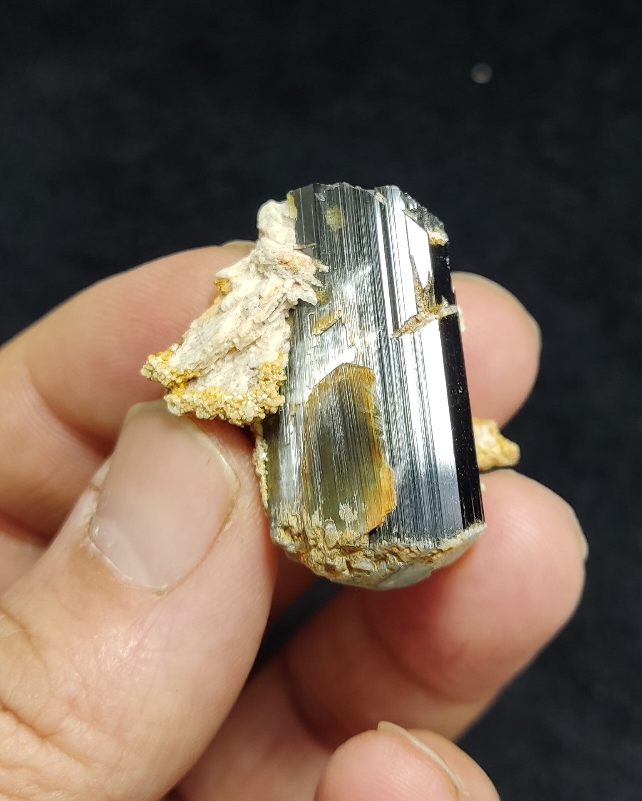 An Aesthetic Natural specimen of Tourmaline 27 grams