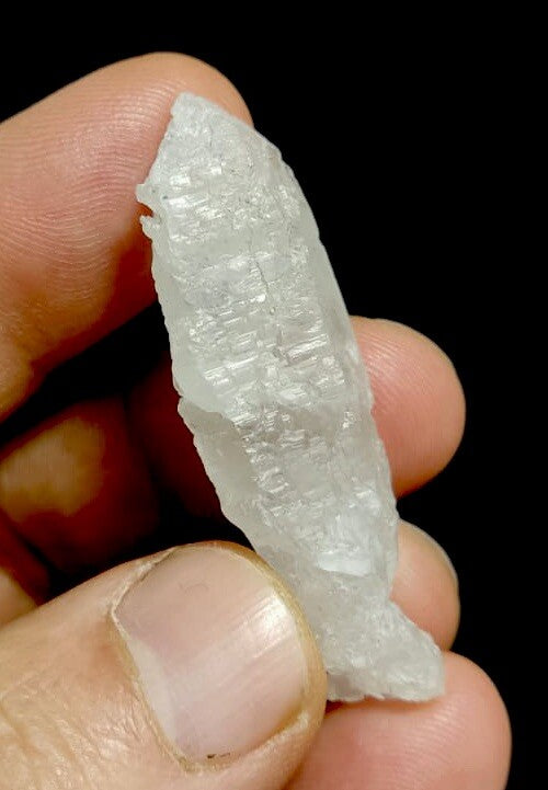 Fully Etched Quartz Crystal 11 Grams.