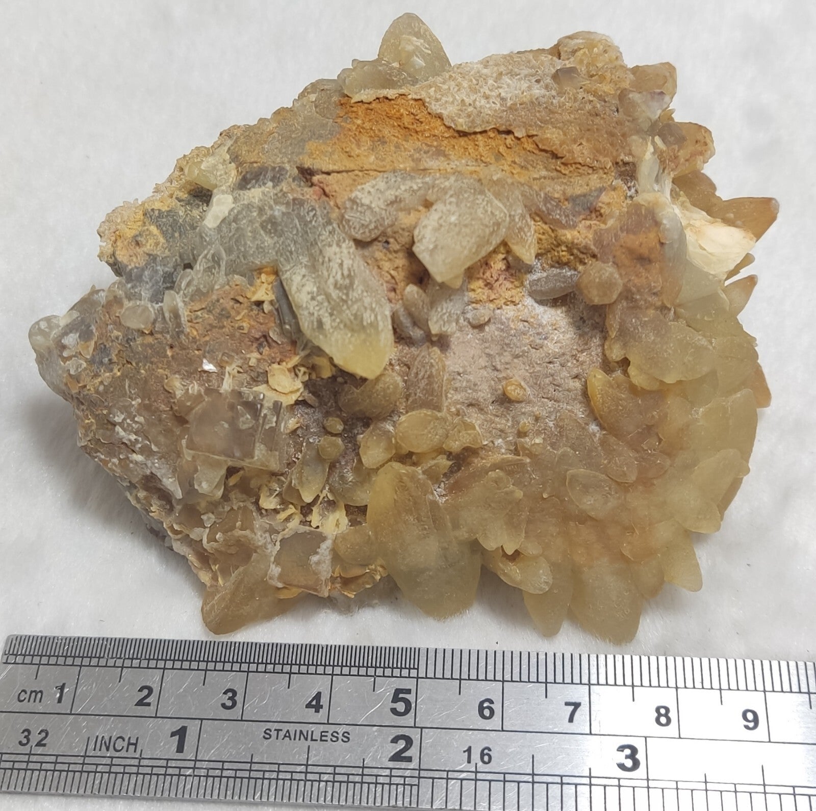 An amazing specimen of calcite 294 grams