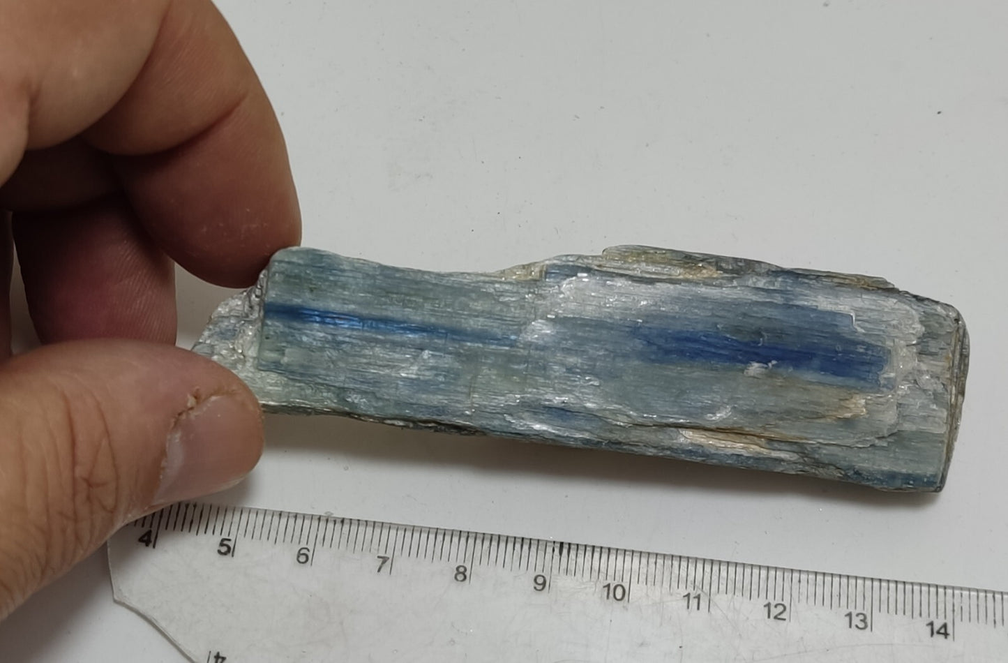 An Aesthetic specimen of blue kyanite crystal 69 grams
