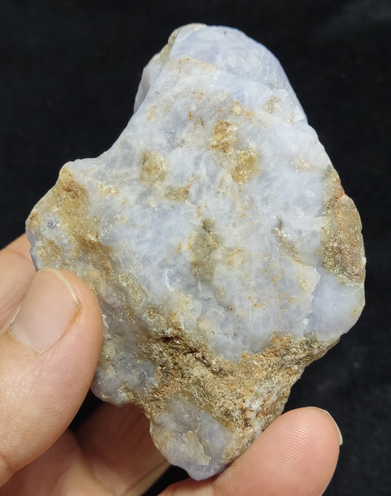 An Aesthetic Natural beautiful rough Hackmanite specimen 344 grams