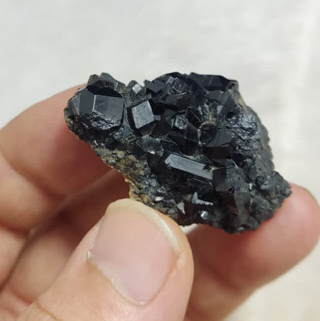 Andradite Garnets Cluster 26 Grams