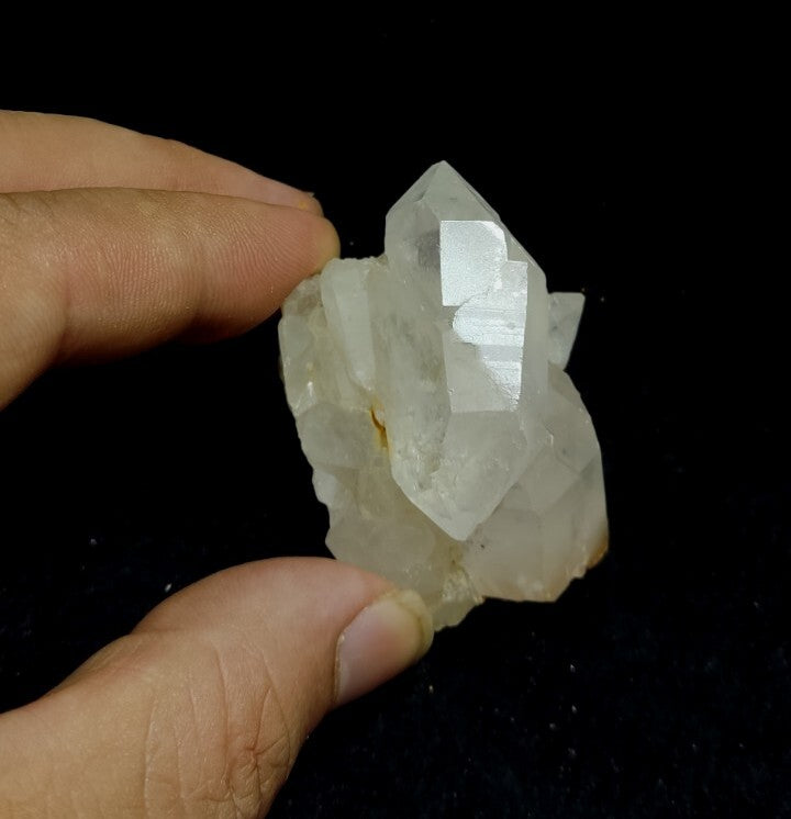 Natural Gwindel Quartz Crystal 67 grams