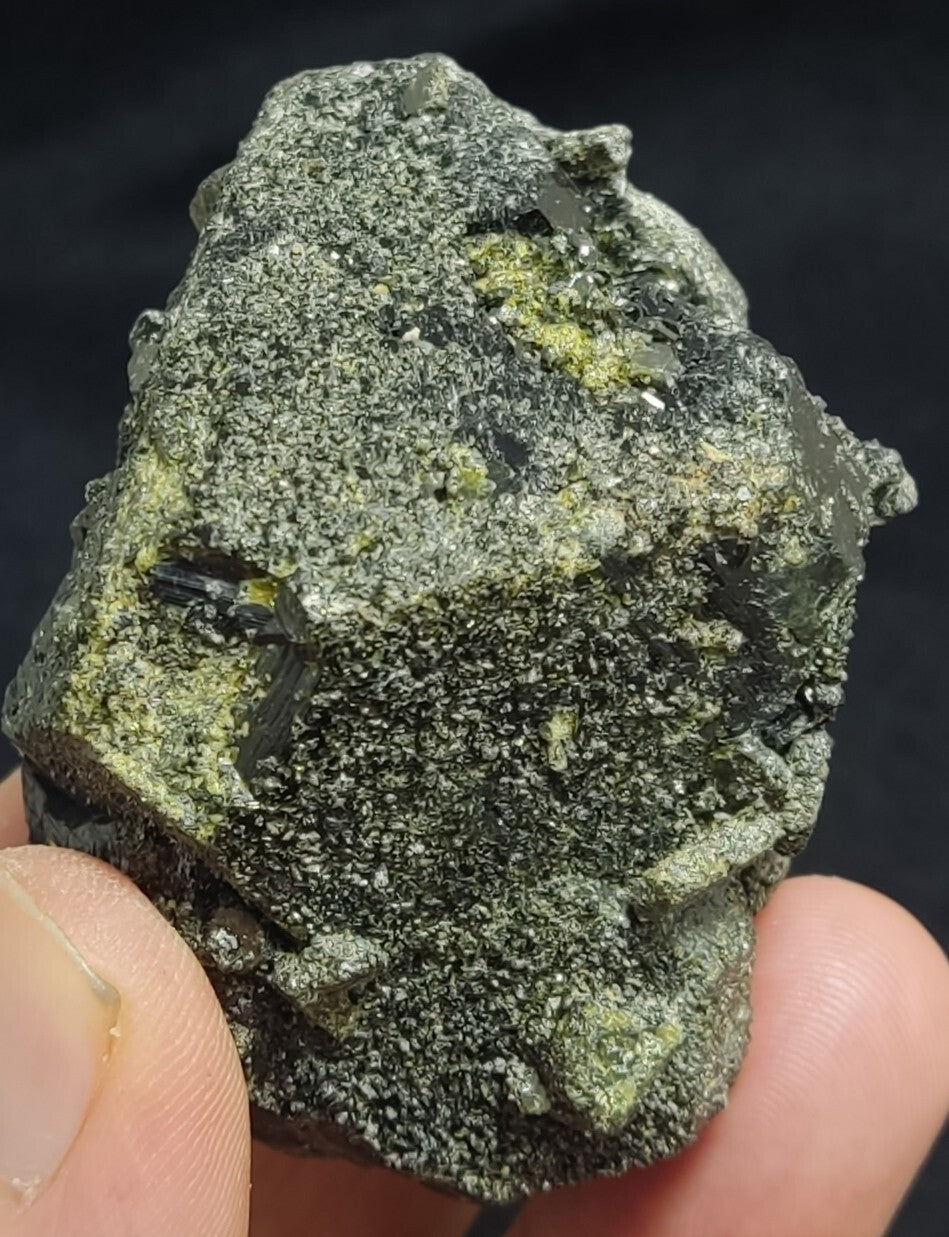 An Aesthetic Natural terminated epidote crystal specimen 224 grams